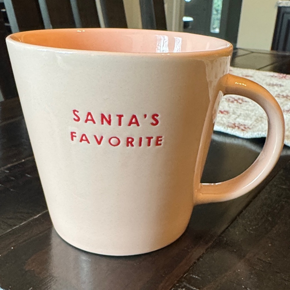 Santa's Favorite Cream Mug